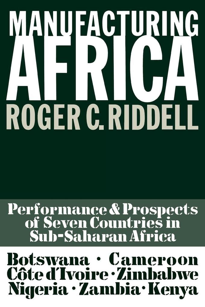 Manufacturing Africa