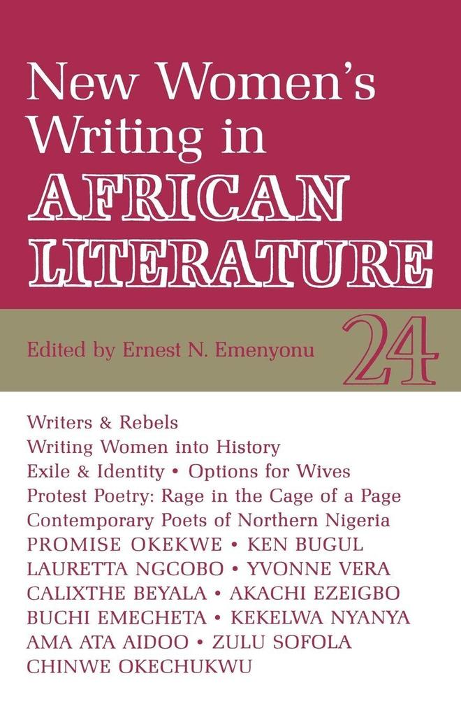 Alt 24 New Women's Writing in African Literature