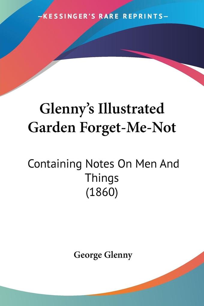 Glenny‘s Illustrated Garden Forget-Me-Not