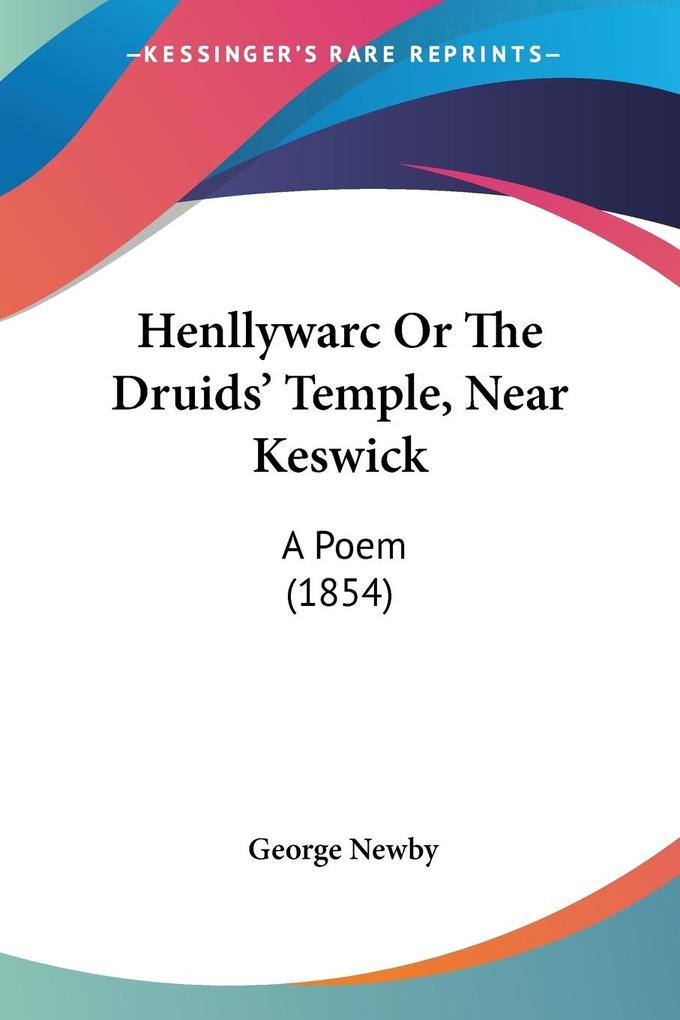 Henllywarc Or The Druids‘ Temple Near Keswick