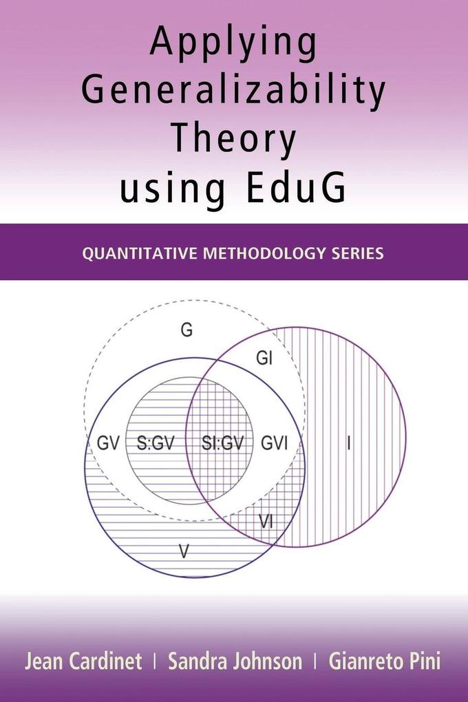 Applying Generalizability Theory using EduG