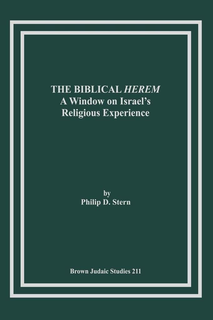 The Biblical Herem