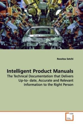Intelligent Product Manuals - Rossitza Setchi