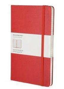Image of Moleskine Notizbuch kariert Large DIN A5 rot