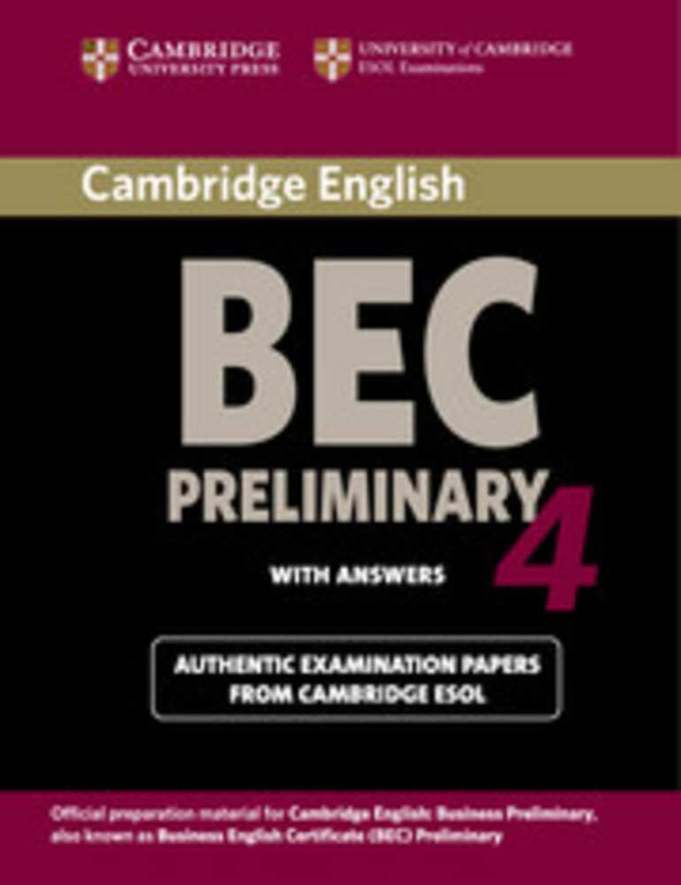 Cambridge BEC Preliminary 4