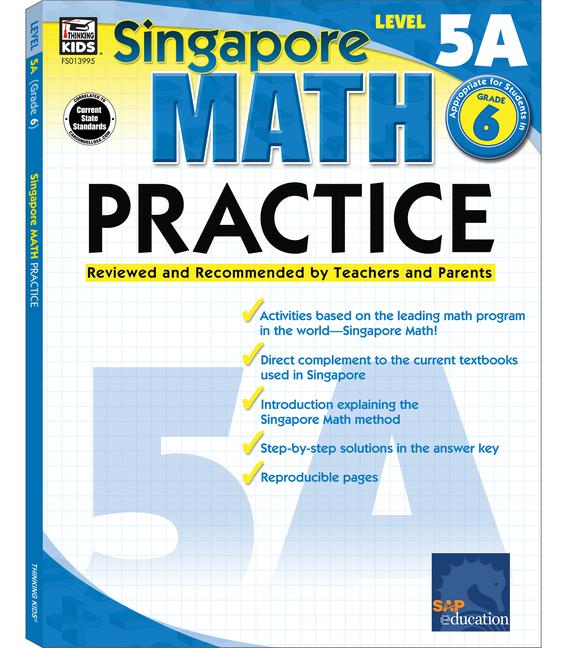 Math Practice Grade 6: Reviewed and Recommended by Teachers and Parents Volume 15