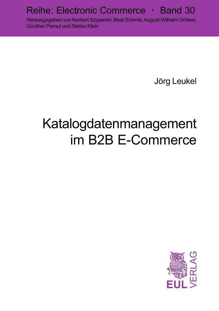 Katalogdatenmanagement im B2B E-Commerce