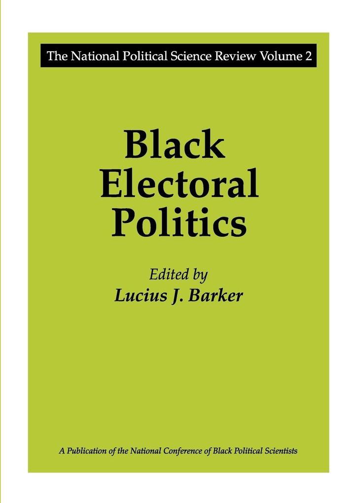 Black Electoral Politics
