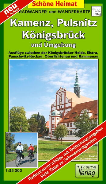 Kamenz Pulsnitz Königsbrück und Umgebung 1 : 35 000