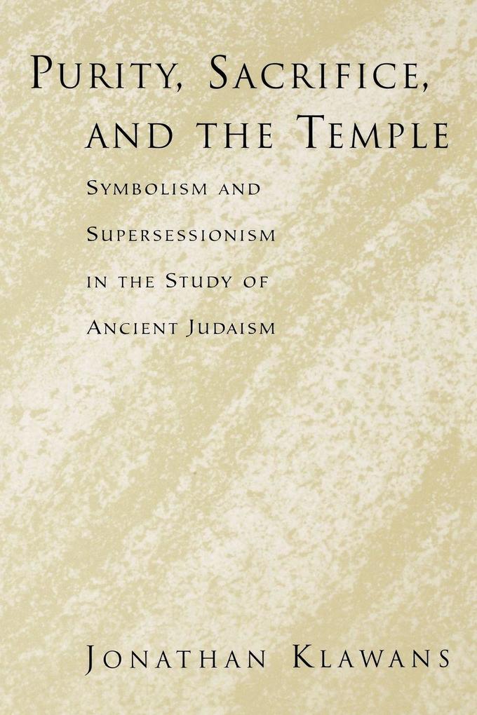 Purity Sacrifice and the Temple