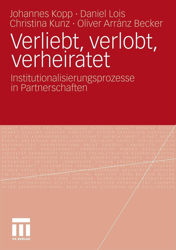 Verliebt verlobt verheiratet