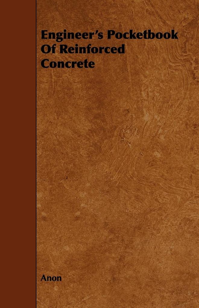 Engineer‘s Pocketbook of Reinforced Concrete