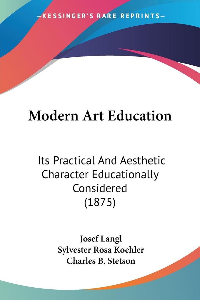 Modern Art Education - Josef Langl