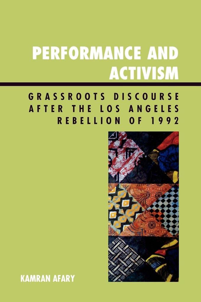 Performance and Activism