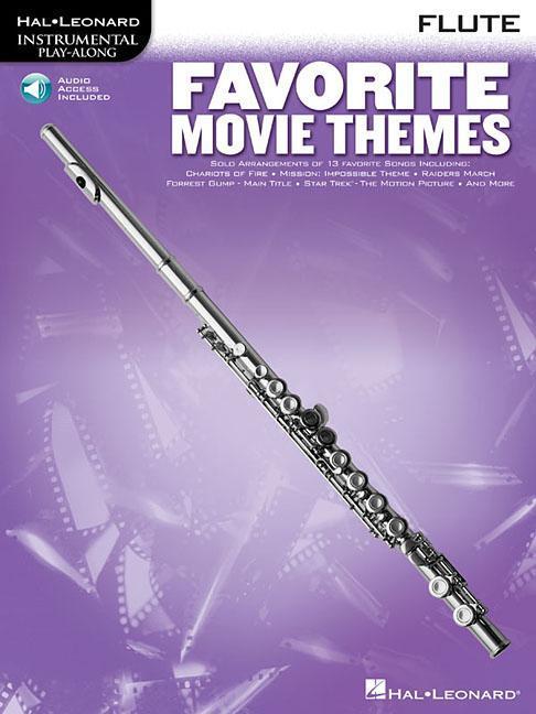 Favorite Movie Themes Flute Play-Along Book with Online Audio