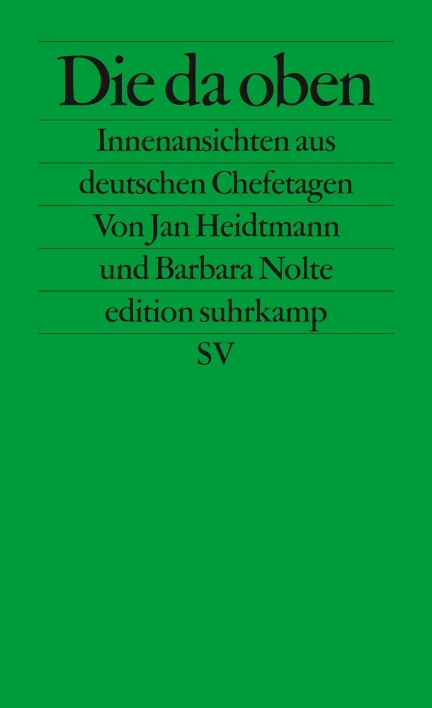 Die da oben - Barbara Nolte/ Jan Heidtmann