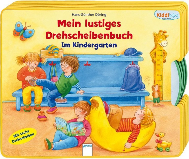 Image of Mein lustiges Drehscheibenbuch. Im Kindergarten