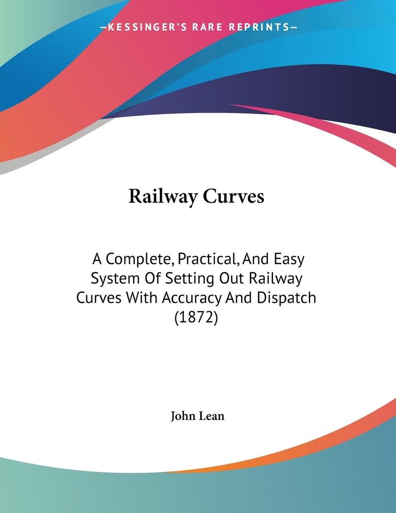 Railway Curves - John Lean
