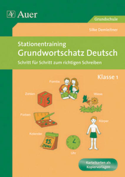 Stationentraining Grundwortschatz Deutsch 1 - Silke Demleitner