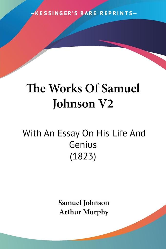The Works Of Samuel Johnson V2 - Samuel Johnson