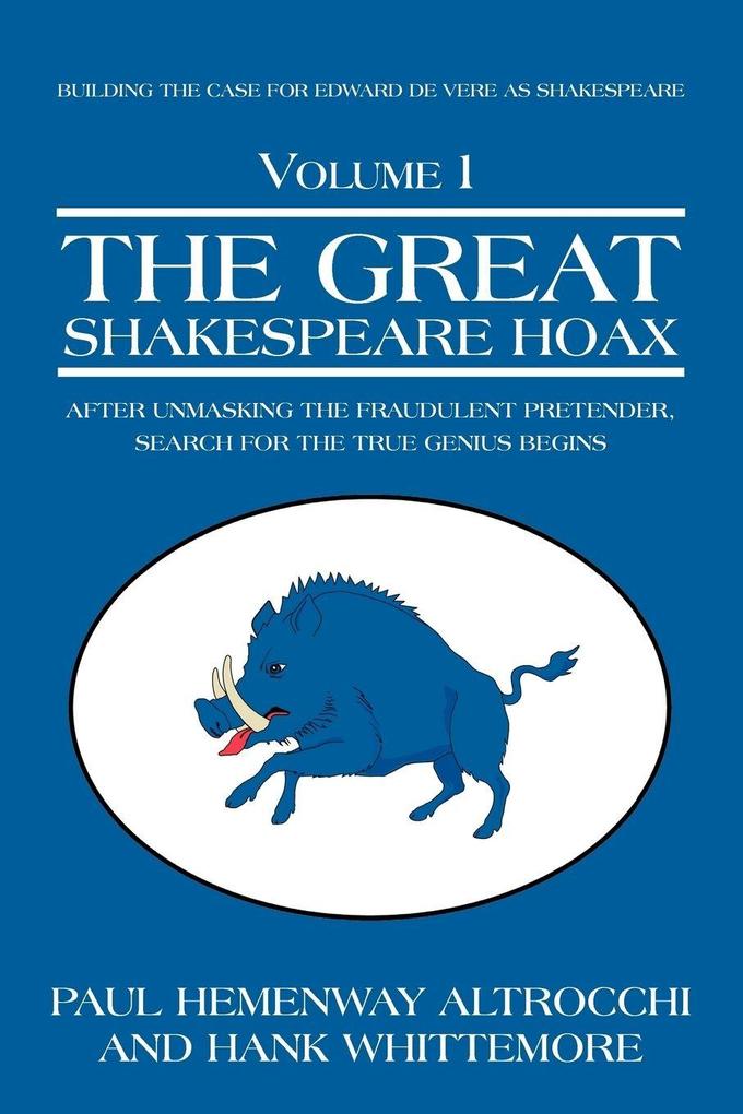 THE GREAT SHAKESPEARE HOAX