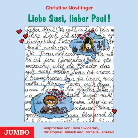 Liebe Susi lieber Paul! Audio-CD - Christine Nöstlinger