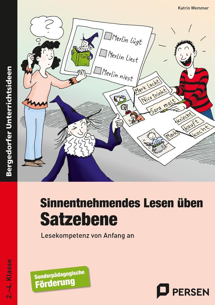 Persen Verlag I.d. Aap Sinnentnehmendes Lesen Üben: Satzebene
