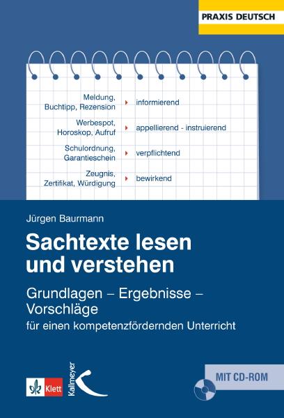 Sachtexte lesen und verstehen - Jürgen Baurmann