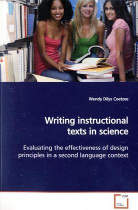 Writing instructional texts in science - Wendy Dilys Coetzee