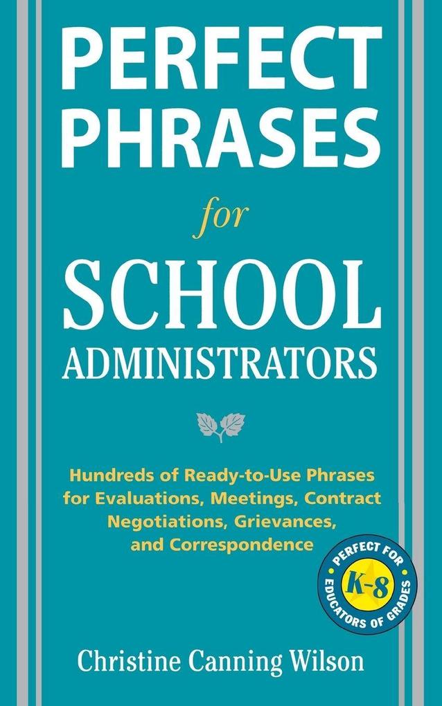 PERFECT PHRASES SCHOOL ADMIN
