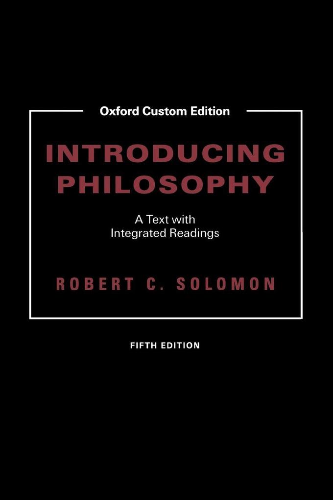 Introducing Philosophy 5th edition
