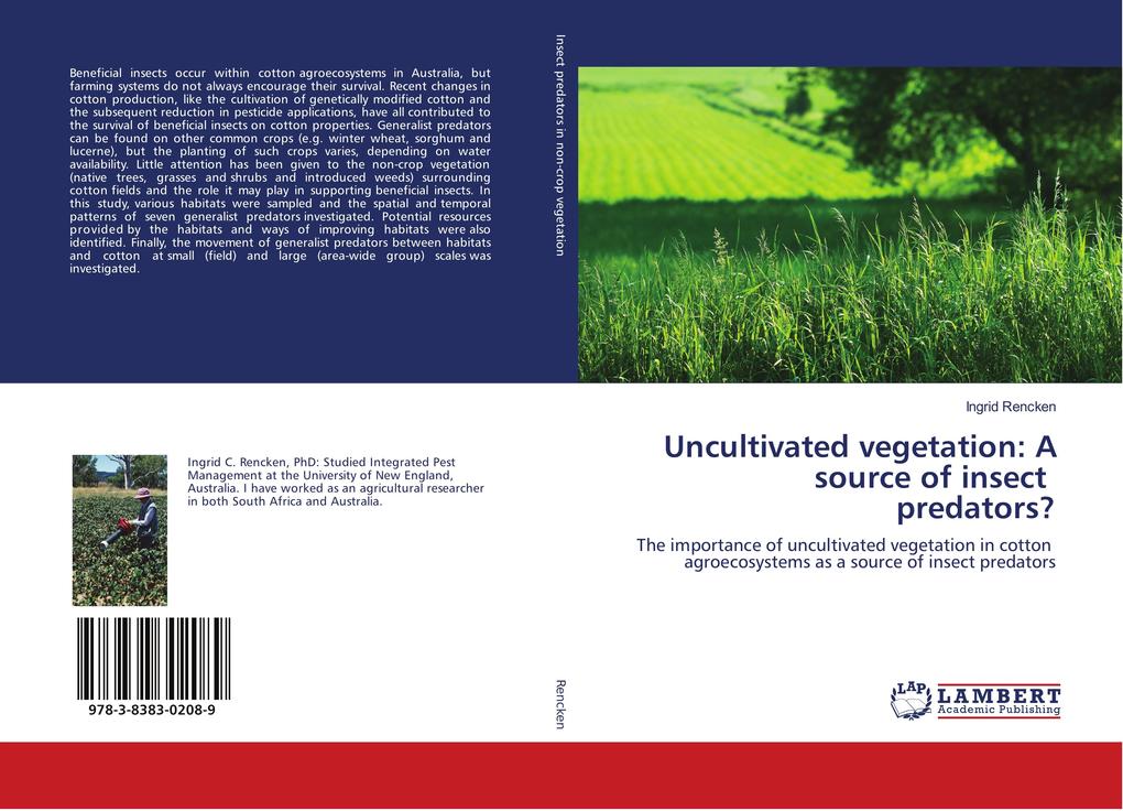 Uncultivated vegetation: A source of insect predators? - Ingrid Rencken
