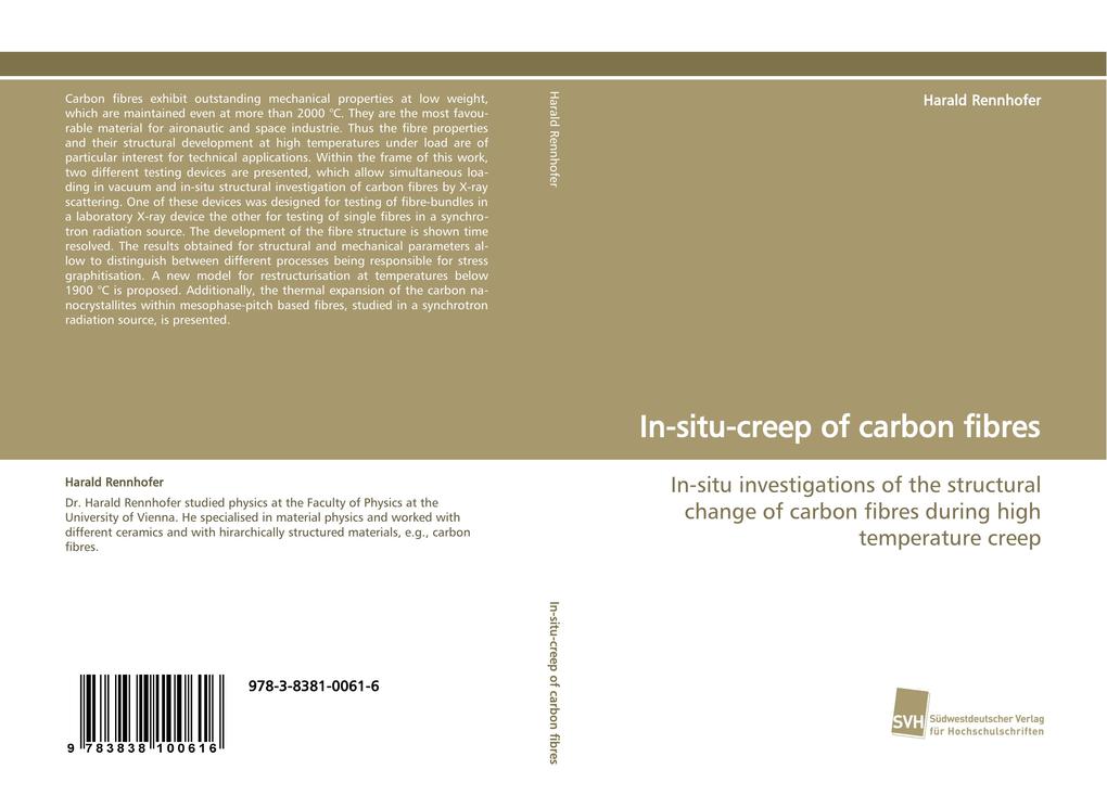 In-situ-creep of carbon fibres
