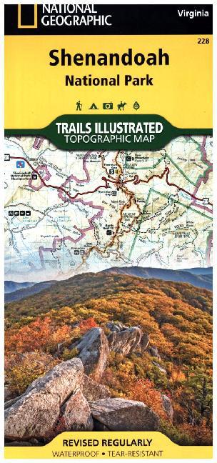 Shenandoah National Park Map