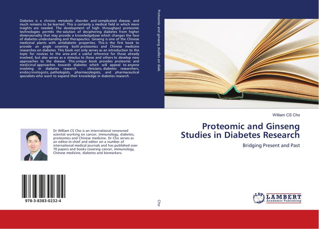 Proteomic and Ginseng Studies in Diabetes Research - William CS Cho