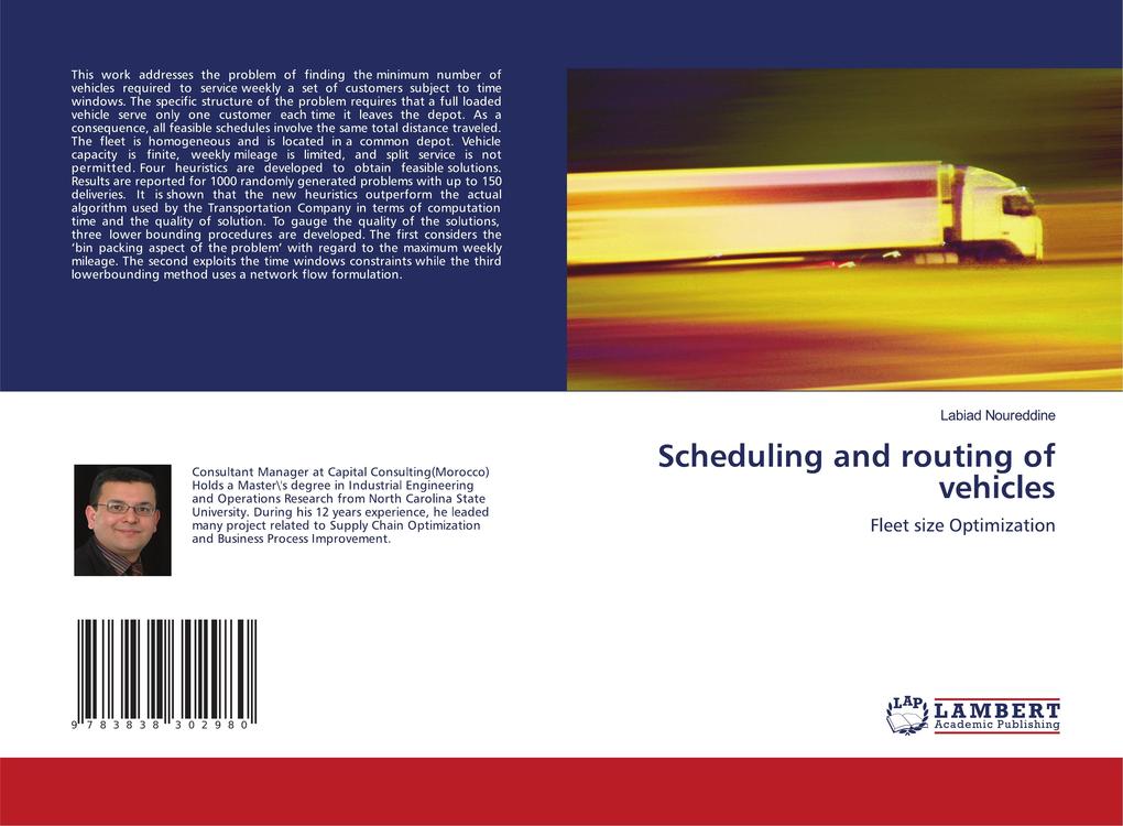 Scheduling and routing of vehicles - Labiad Noureddine