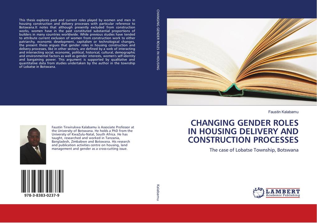 CHANGING GENDER ROLES IN HOUSING DELIVERY AND CONSTRUCTION PROCESSES - Faustin Kalabamu