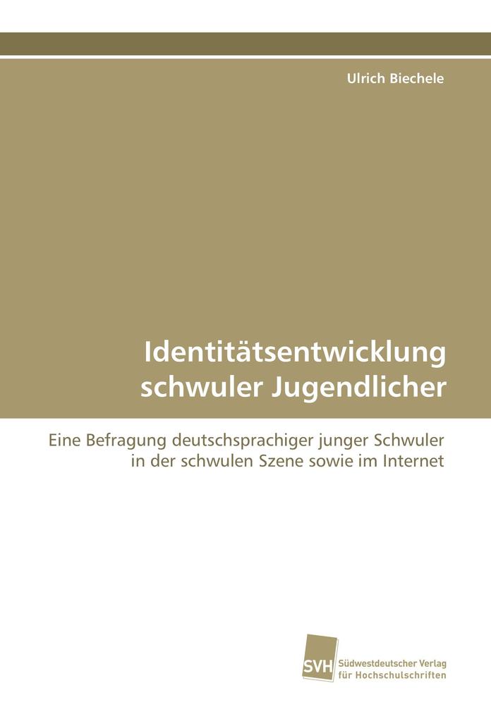 Identitätsentwicklung schwuler Jugendlicher