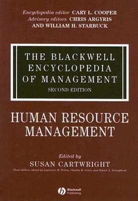 The Blackwell Encyclopedia of Management Human Resource Management
