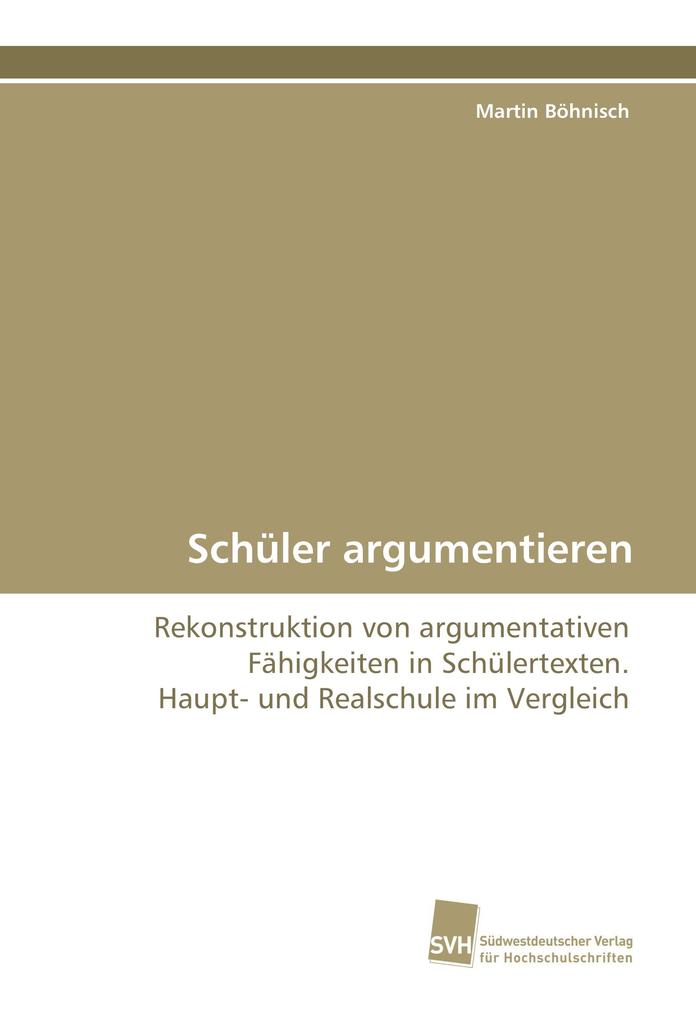 Schüler argumentieren