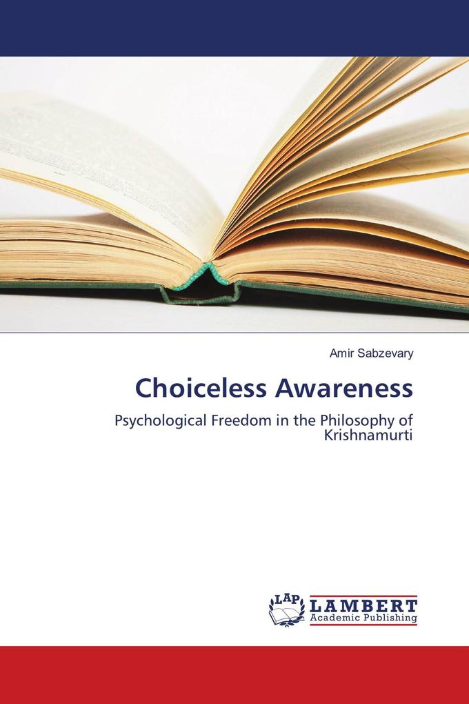 Choiceless Awareness