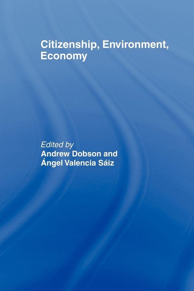 Citizenship Environment Economy