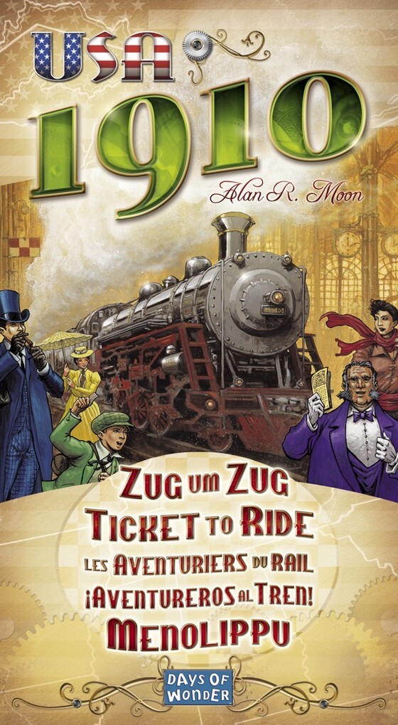 Days of Wonder - Zug um Zug - USA 1910