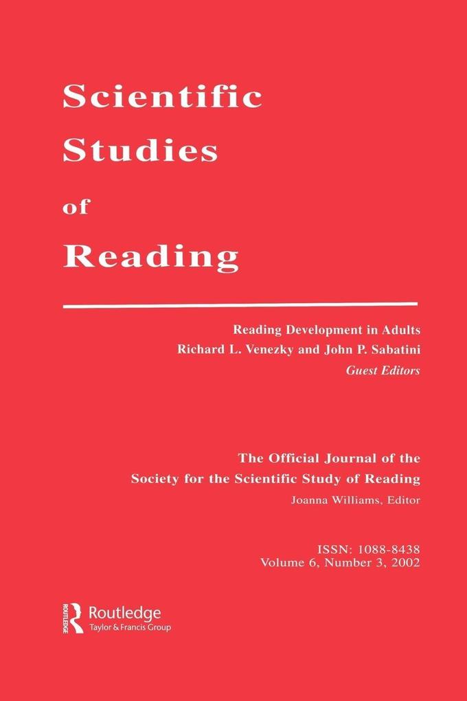 Reading Development in Adults