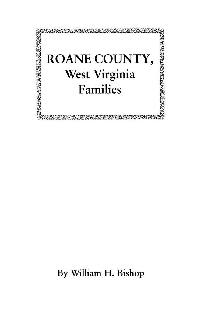 RoAne County West Virginia Families