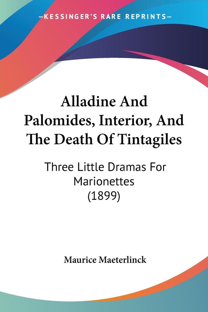 Alladine And Palomides Interior And The Death Of Tintagiles
