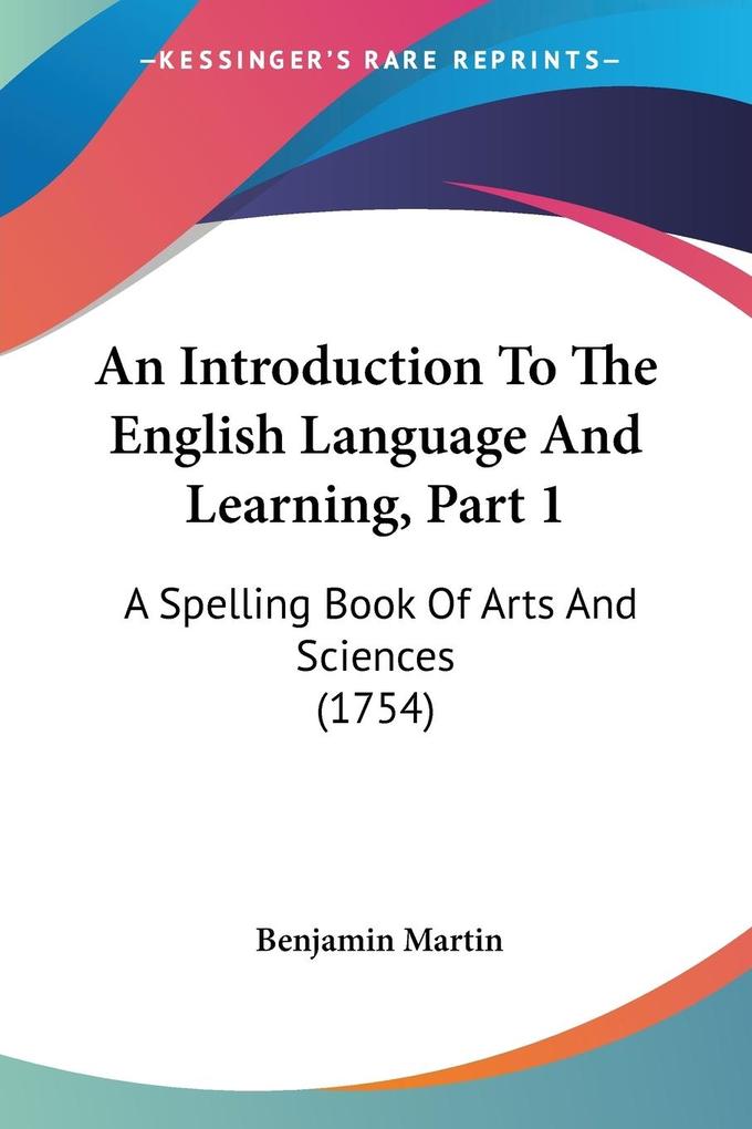 An Introduction To The English Language And Learning Part 1