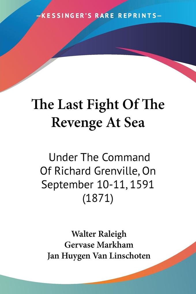 The Last Fight Of The Revenge At Sea
