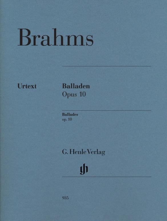 Brahms Johannes - Balladen op. 10