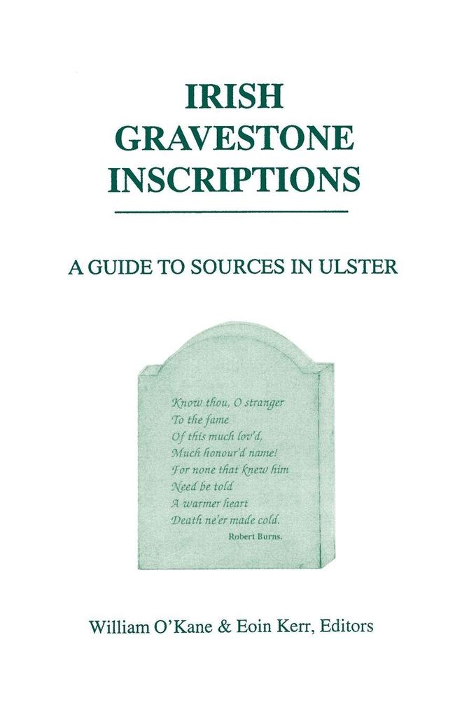 Irish Gravestone Inscriptions